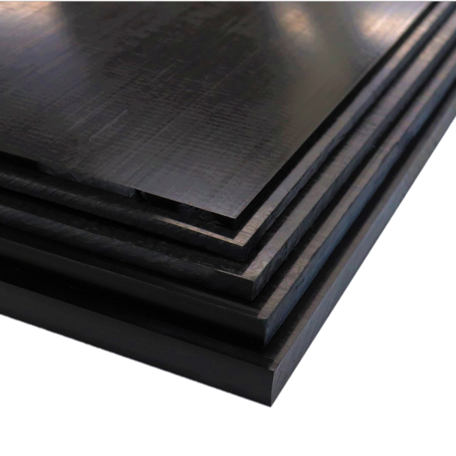 Nylon plaat zwart 6mm