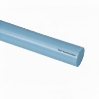 POM C + PE (LX) staf blauw Ø 20 mm | lengte 1000 mm
